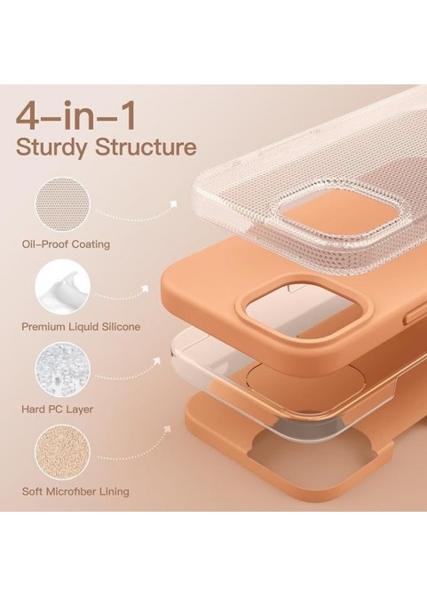 Soft Touch Full Body Protective Case - Orange